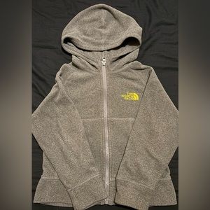 The North Face toddler fleece sweater zip up! XXS/5T.